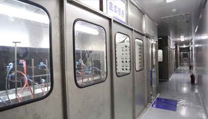 三涂三烤全自動噴涂線